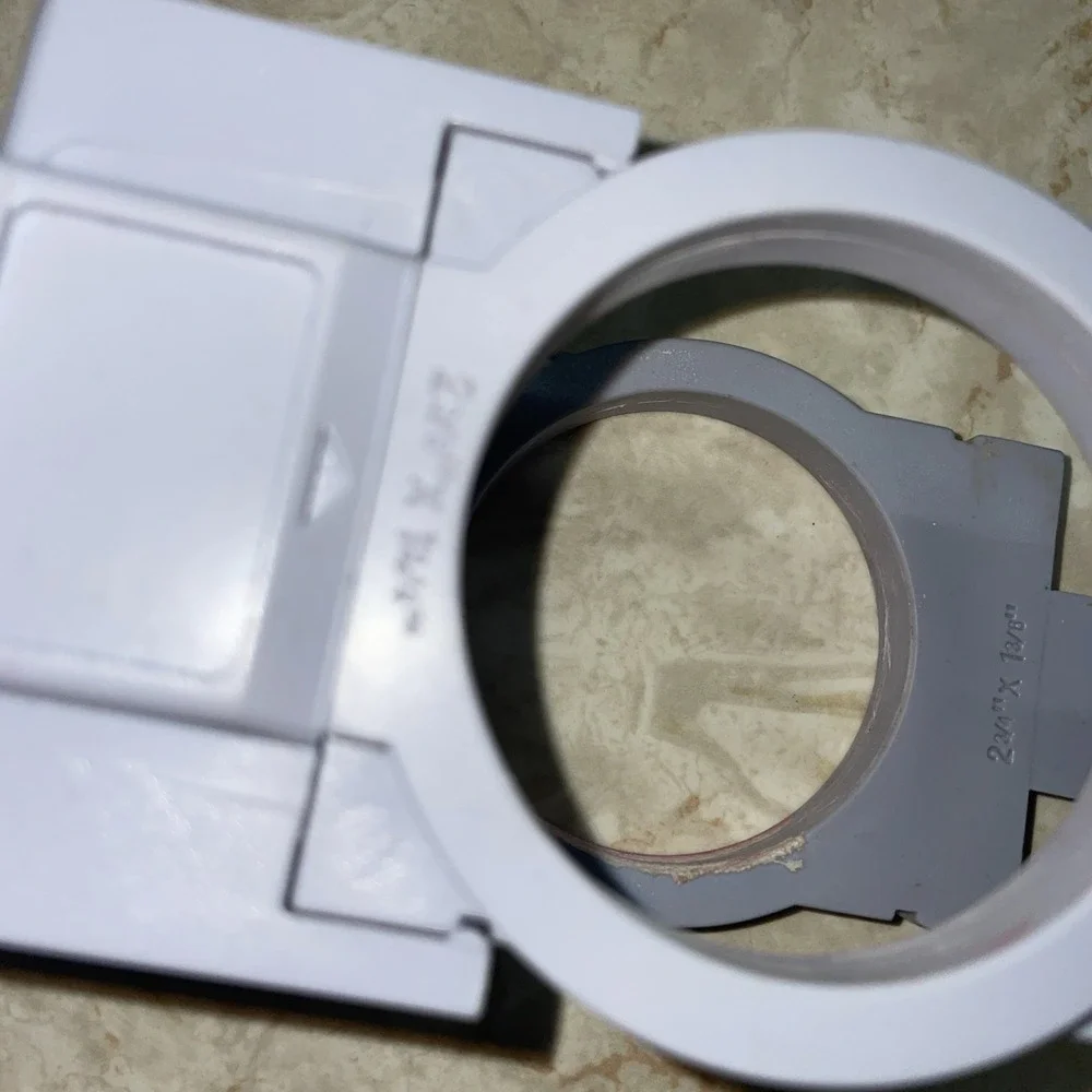 Door Lock Cutting Guide, Hole saw‎ and screw placement, adjustable depth